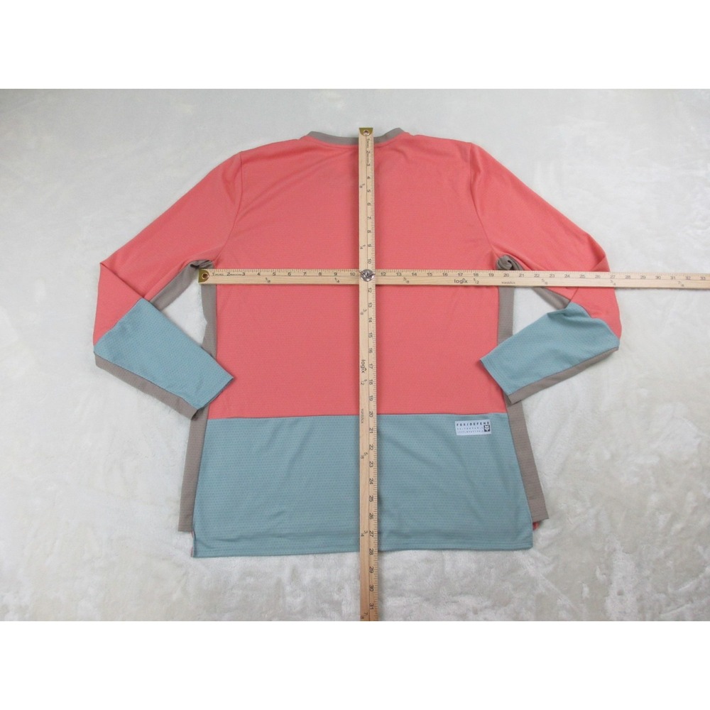 Fox Shirt Womens Large Pink Lightweight Motorcross Defend Jersey Long Sleeve* - Picture 8 of 11
